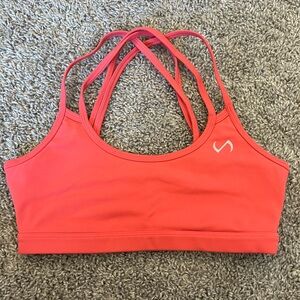Strapy Coral TLF Sports Bra Medium